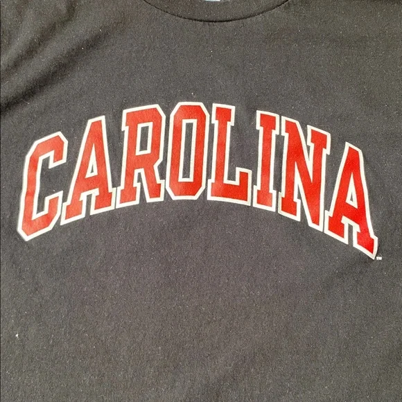 2 Champion CAROLINA Graphic Tees - Garnet & Black - Picture 7 of 9